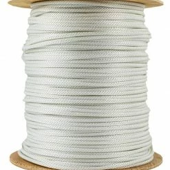 SGT KNOTS Rope Solid Braid Polyester With Galvanized Cable Core