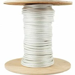 SGT KNOTS Rope Solid Braid Polyester With Galvanized Cable Core