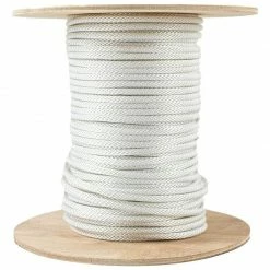 SGT KNOTS Rope Solid Braid Polyester With Galvanized Cable Core