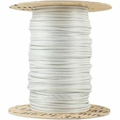 SGT KNOTS Rope Solid Braid Polyester With Galvanized Cable Core