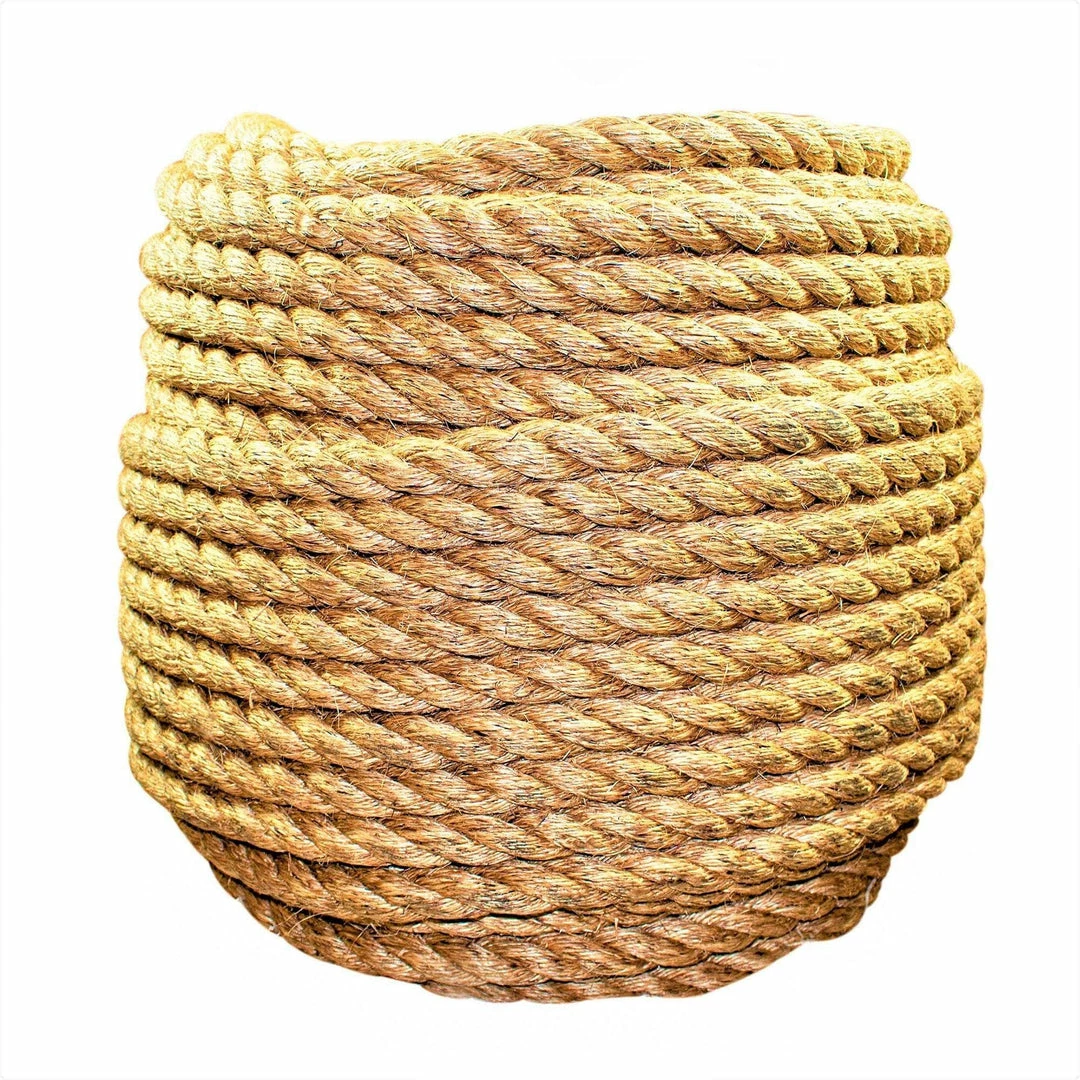 SGT KNOTS Twisted Manila Rope Manila Hemp 85 SGT KNOTS Twisted Manila Rope Manila Hemp