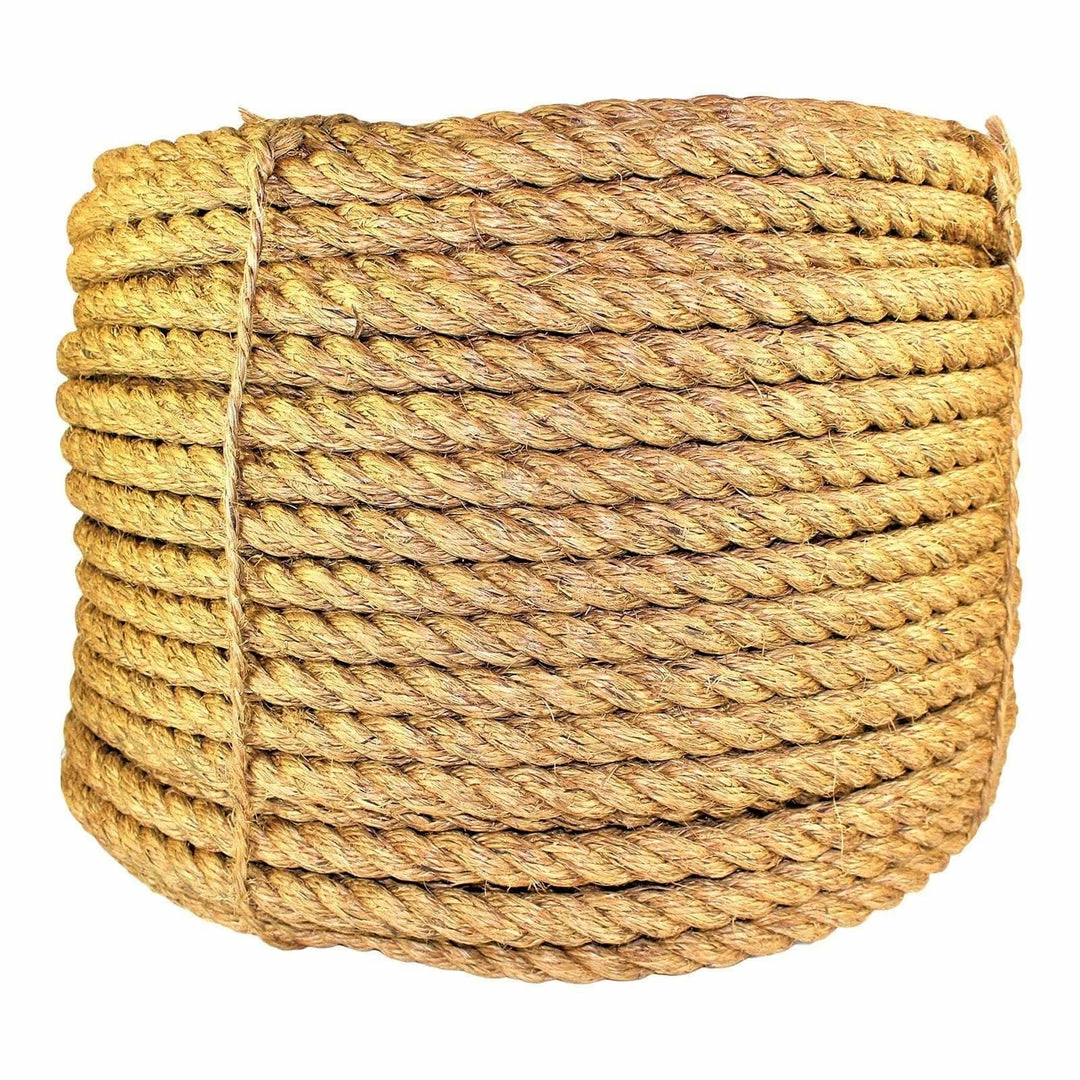SGT KNOTS Twisted Manila Rope Manila Hemp 67 SGT KNOTS Twisted Manila Rope Manila Hemp