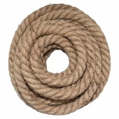 SGT KNOTS Twisted Jute Rope 80 SGT KNOTS Twisted Jute Rope