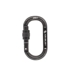 SGT KNOTS ARMBURY Climbing Orbit Screw Lock Gate Carabiner