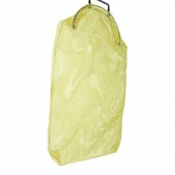 SGT KNOTS Mesh Bag Mesh Catch Bag W/ Galvanized Wire Handle
