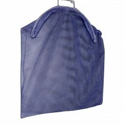 SGT KNOTS Mesh Bag Mesh Catch Bag W/ Galvanized Wire Handle