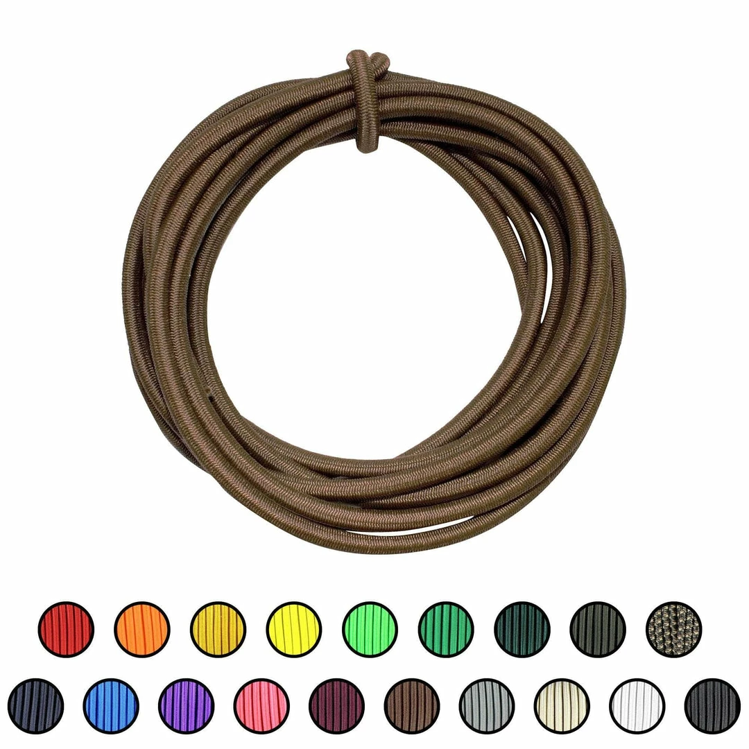 SGT KNOTS Marine Grade Dacron Polyester Shock Cord - 3/16 Inch 3 SGT KNOTS Marine Grade Dacron Polyester Shock Cord - 3/16 Inch