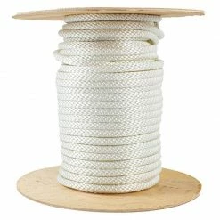 SGT KNOTS Rope Solid Braid Polyester With Galvanized Cable Core