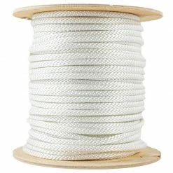 SGT KNOTS Rope Solid Braid Polyester With Galvanized Cable Core