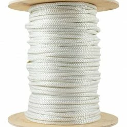 SGT KNOTS Rope Solid Braid Polyester With Galvanized Cable Core