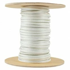 SGT KNOTS Rope Solid Braid Polyester With Galvanized Cable Core