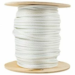 SGT KNOTS Rope Solid Braid Polyester With Galvanized Cable Core