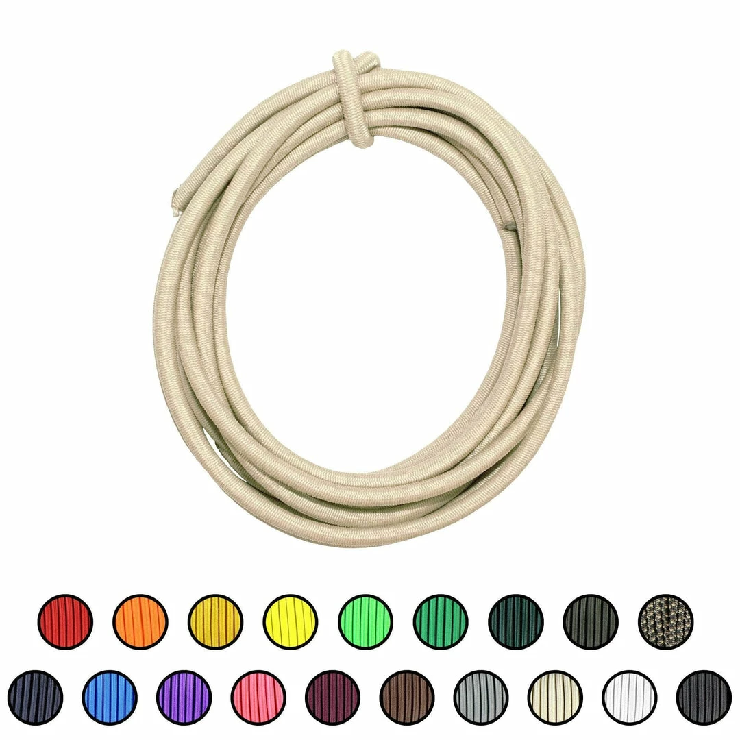 SGT KNOTS Marine Grade Dacron Polyester Shock Cord - 7/32 Inch 16 SGT KNOTS Marine Grade Dacron Polyester Shock Cord - 7/32 Inch