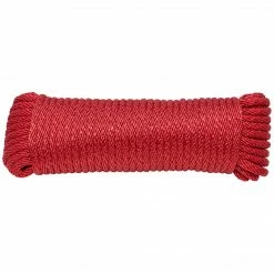 SGT KNOTS Solid Braid Nylon Rope - 1/4 Inch 25 SGT KNOTS Solid Braid Nylon Rope - 1/4 Inch