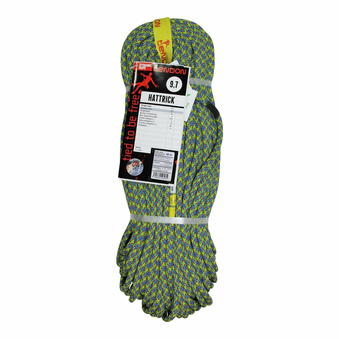 Tendon Hattrick Dynamic Single Climbing Rope 5 Tendon Hattrick Dynamic Single Climbing Rope