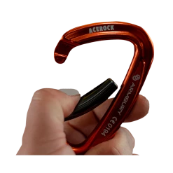 ARMBURY Climbing Acerock Bent Carabiner