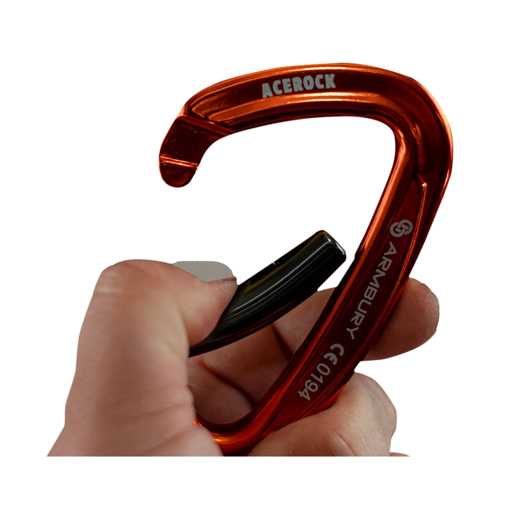 ARMBURY Climbing Acerock Bent Carabiner 2 ARMBURY Climbing Acerock Bent Carabiner