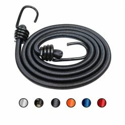 SGT KNOTS Marine Grade Bungee Cords With 2 Hooks - 4-Pack