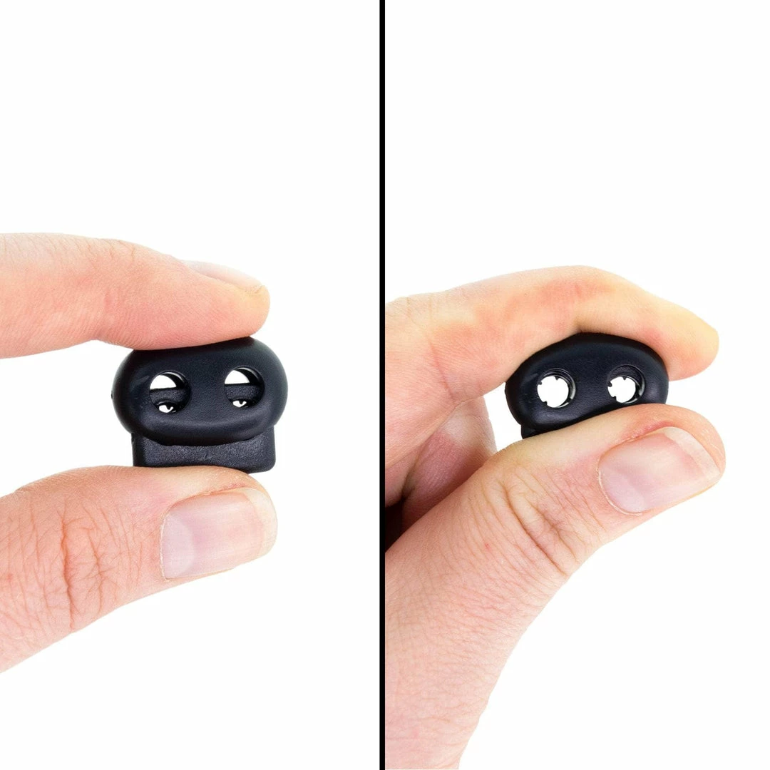 SGT KNOTS Dual Hole Pumpkin Cord Lock 4 SGT KNOTS Dual Hole Pumpkin Cord Lock