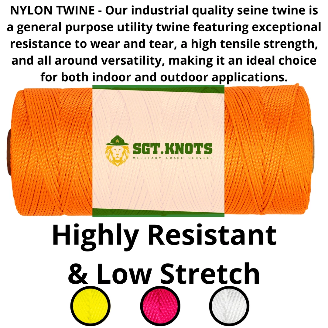 SGT KNOTS Twisted Nylon Mason Line #18 28 SGT KNOTS Twisted Nylon Mason Line #18