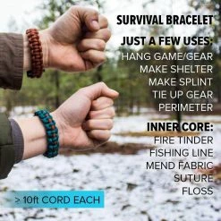 SGT KNOTS Paracord 550 Type III - 7 Strand (100ft, 200ft, & 1000ft)