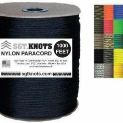 SGT KNOTS Paracord 550 Type III - 200ft & 1000ft - Spool