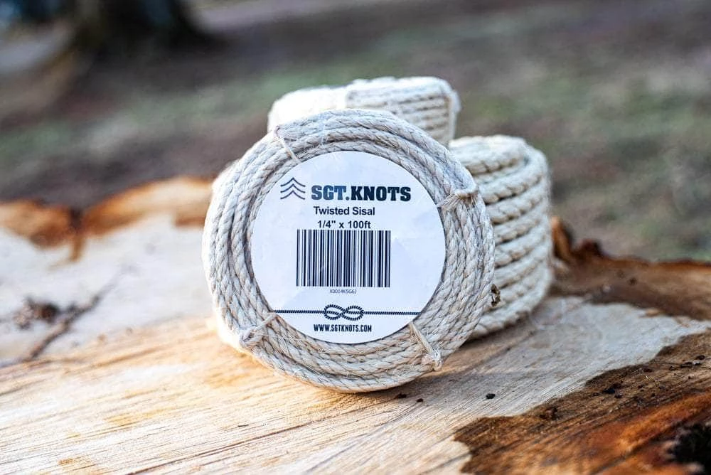 SGT KNOTS Twisted Sisal Rope 26 SGT KNOTS Twisted Sisal Rope