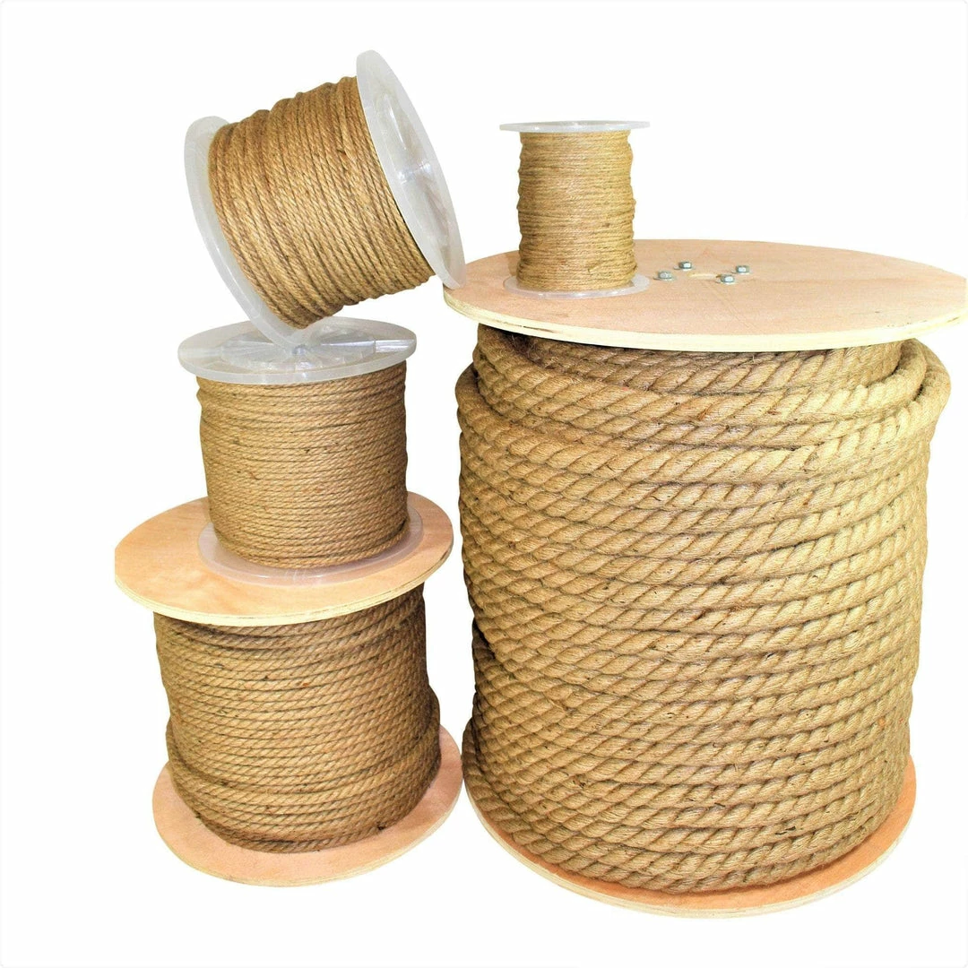 SGT KNOTS Twisted Hemp Rope 1 SGT KNOTS Twisted Hemp Rope