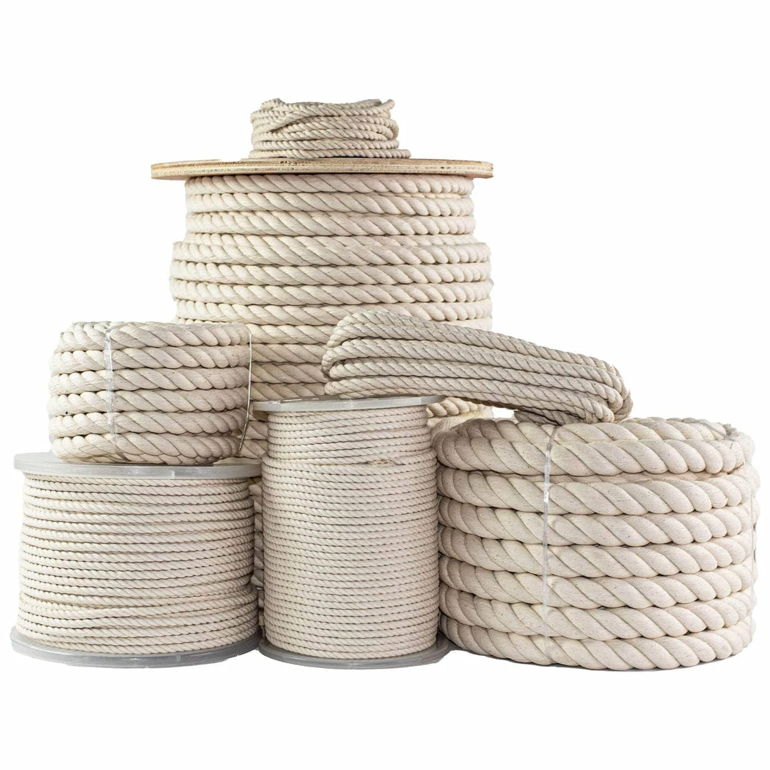 SGT KNOTS 100% Twisted Cotton Rope 1 SGT KNOTS 100% Twisted Cotton Rope