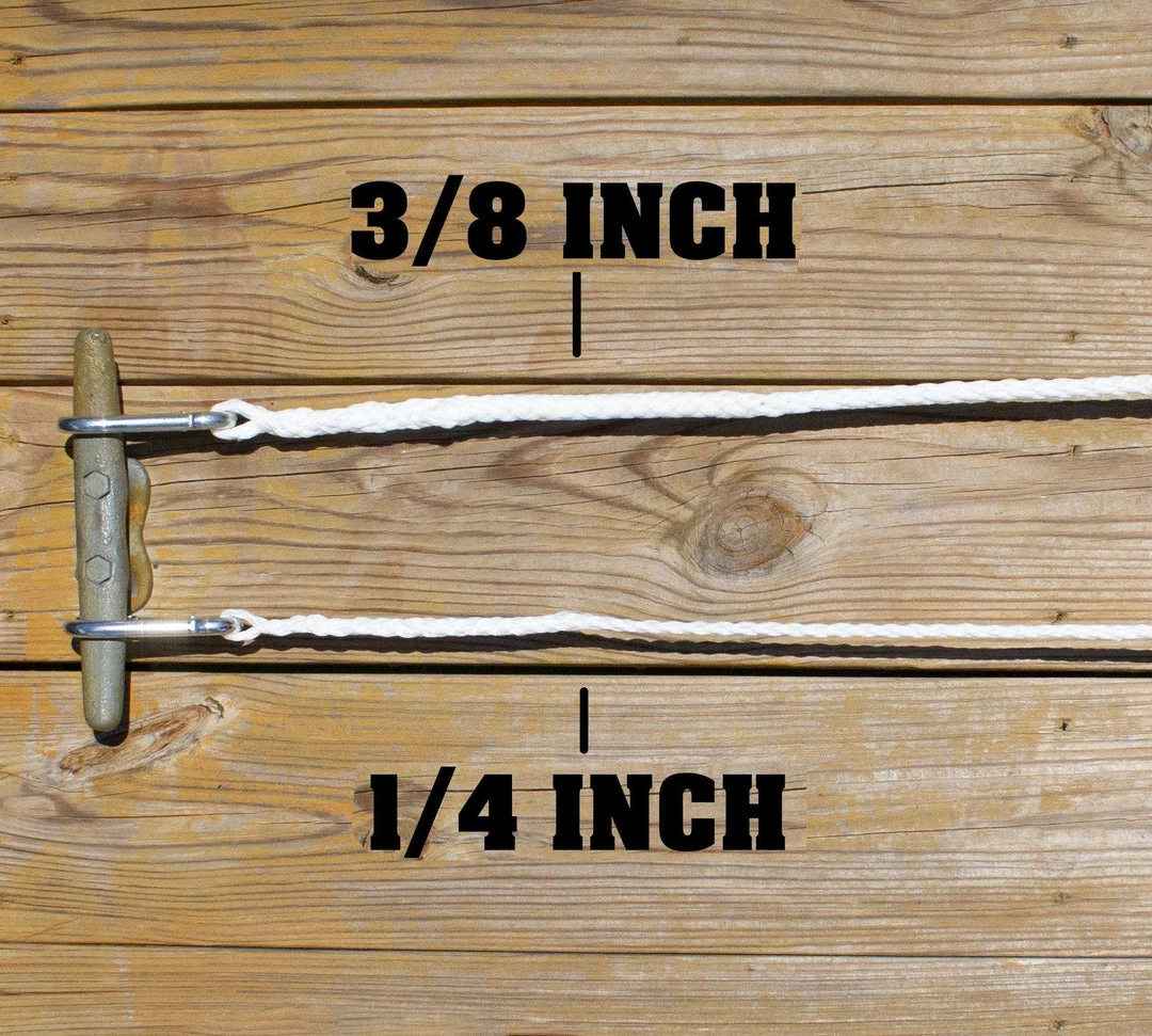 SGT KNOTS PolyPro Hollow Braid Anchor Line With Hook Rope 5 SGT KNOTS PolyPro Hollow Braid Anchor Line With Hook Rope