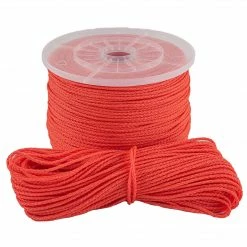 SGT KNOTS Supply Co Arborist Rope Polyethylene Throw Line-1/8"x1,000'- Orange