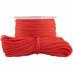 SGT KNOTS Supply Co Polyethylene Throw Line-1/8"x150'- Orange Arborist Rope