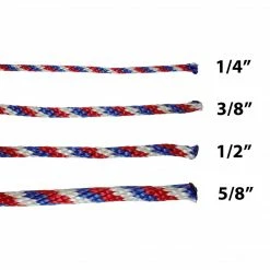 SGT KNOTS MFP Solid Braid Polypropylene Derby Rope - 1/2 Inch 26 SGT KNOTS MFP Solid Braid Polypropylene Derby Rope - 1/2 Inch