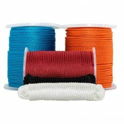 SGT KNOTS Solid Braid Nylon Rope - 1/4 Inch