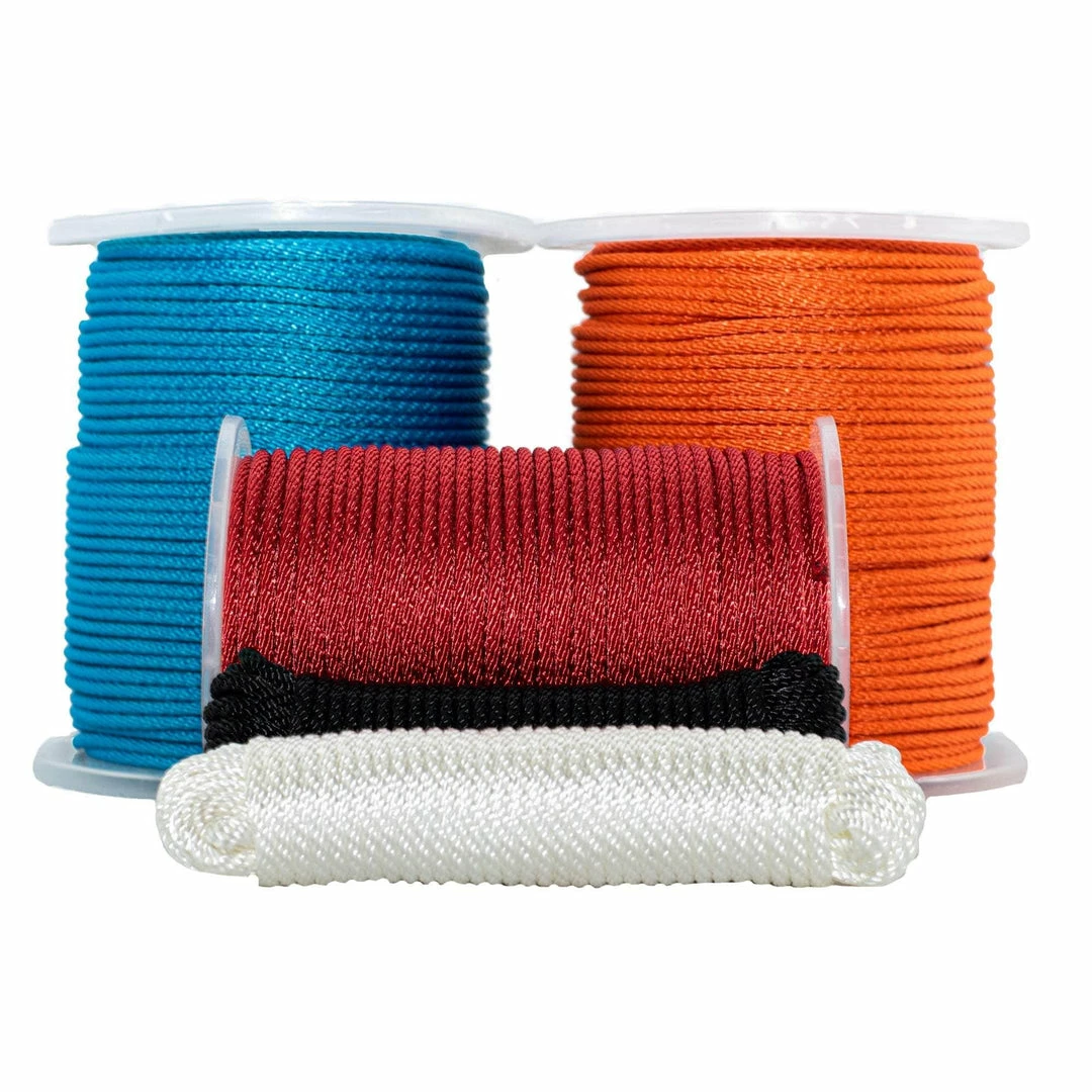 SGT KNOTS Solid Braid Nylon Rope - 1/4 Inch 1 SGT KNOTS Solid Braid Nylon Rope - 1/4 Inch
