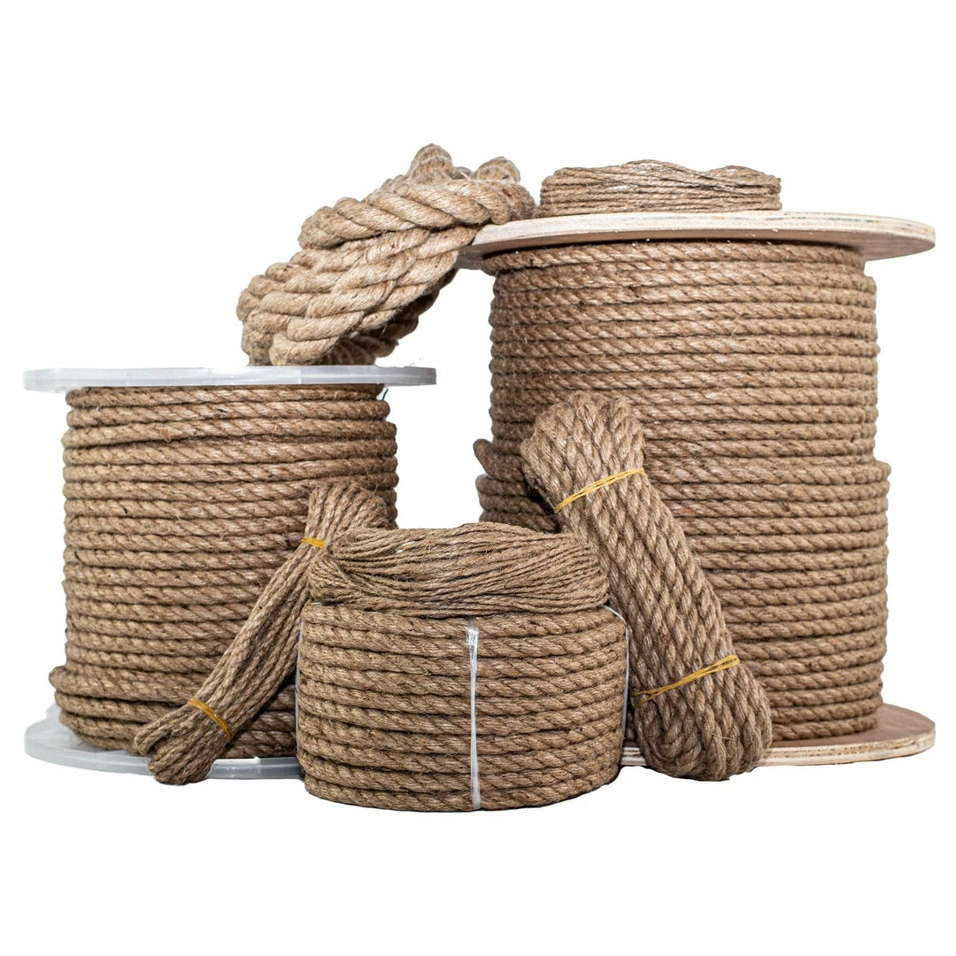 SGT KNOTS Twisted Jute Rope 1 SGT KNOTS Twisted Jute Rope