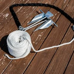 SGT KNOTS Twisted Nylon Anchor Rope With Thimble