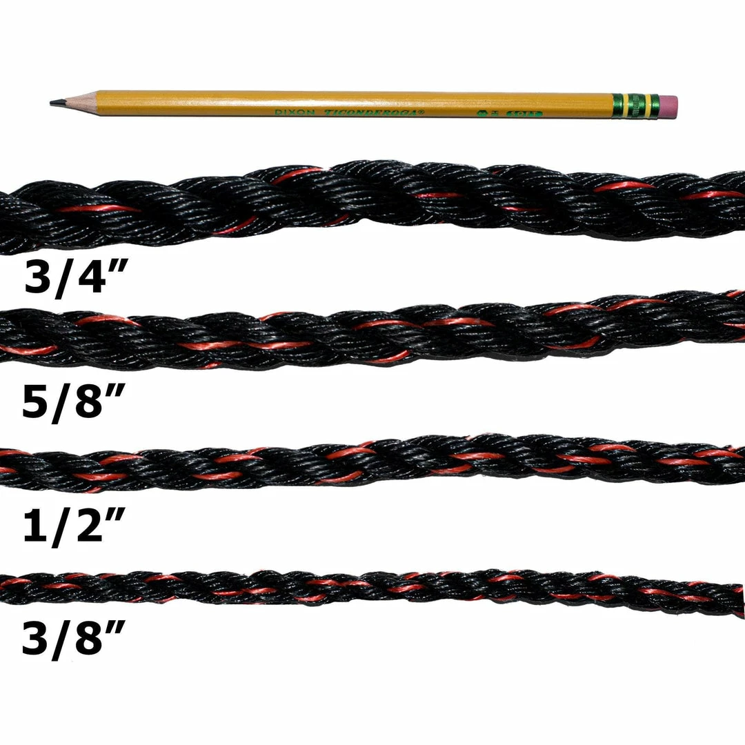 SGT KNOTS Twisted Polypro California Truck Rope 19 SGT KNOTS Twisted Polypro California Truck Rope