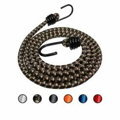 SGT KNOTS Marine Grade Bungee Cords With 2 Hooks - 4-Pack